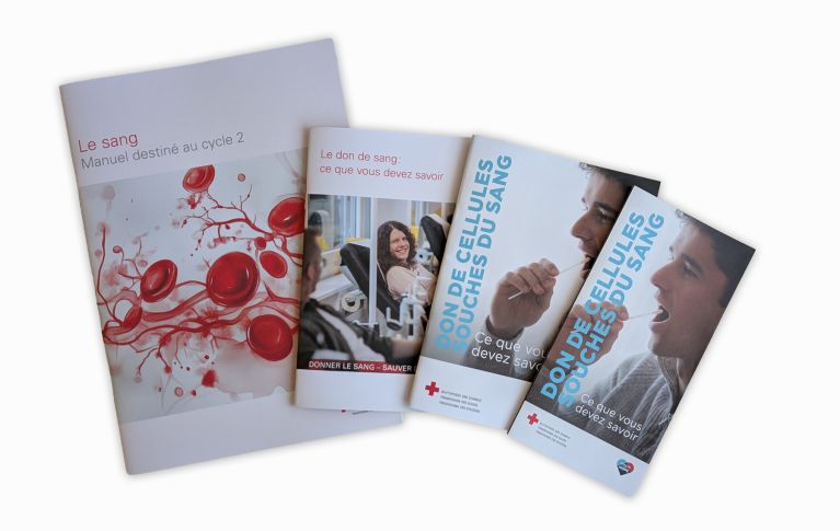Aperçu des supports didactiques et des brochures d'information